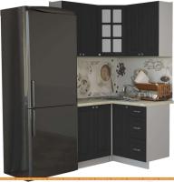 Кухня Интерлиния Мила Деко 1.2x1.2 (пепел/опал светлый) картинка