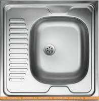 Кухонная мойка КромРус S 409 RUS (правая) картинка
