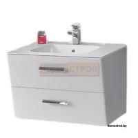 Тумба Belux Марсель Н 80-02 белый глянцевый картинка