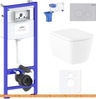 Унитаз Lavinia Boho Relfix Aveo Rimless 7 в 1 87040127 (матовый пластик) картинка