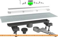 Душевой трап Bonomini L60 6825KX60S картинка