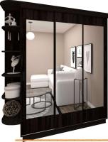 Шкаф-купе ЭлиГард Лагуна ШЛ-06.Л.3 (дуб марбург) картинка