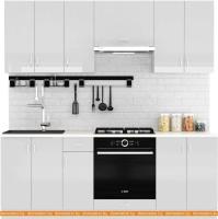 Кухня Сивирин-Компани Клео глосс 2.1 (белый глянец\белый глянец) картинка