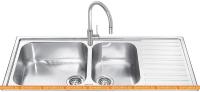 Кухонная мойка Smeg LG116D-2 картинка