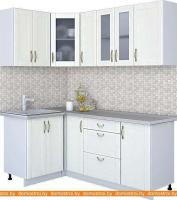 Кухня Интерлиния Мила Крафт 1.2x1.9 (дуб полярный) картинка