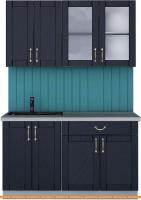 Кухня Интерлиния Мила Крафт 1.4А (дуб королевский) картинка