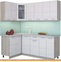 Кухня Интерлиния Мила 12x20 (вудлайн кремовый) картинка