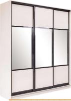 Шкаф-купе Евва 18 BBG.01 АЭП ШК.3 03 (бодега/венге глянец) картинка