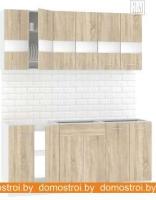 Кухня Кортекс-мебель Корнелия Экстра 1.8 без столешницы (дуб сонома) картинка