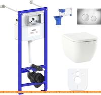 Унитаз Lavinia Boho Relfix One 7 в 1 87050138 (хром пластик) картинка