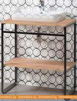 Тумба Акваль Юнит 80 ЮНИТ.80.00.00.N под умывальник Caspia 60 Oval картинка