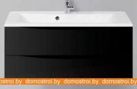 Тумба под умывальник BelBagno Marino-1000-2C-SO-NL-P (nero laccato lucid) картинка