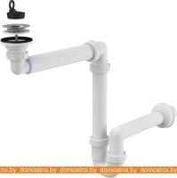 Сифон с переливом Alcaplast A413 картинка