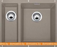 Кухонная мойка Blanco Subline 340/160-U (серый беж, правая) 520409 картинка