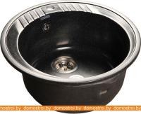 Кухонная мойка GranFest GF-R520 (черный) картинка