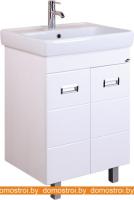 Тумба под умывальник Onika Балтика-Квадро 55 (белый) 105521 картинка