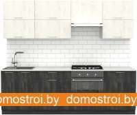 Кухня S-Company Клео крафт 2.5 (северное дерево темное/северное дерево светлое) картинка