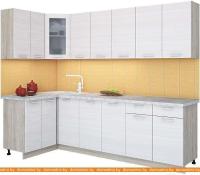 Кухня Интерлиния Мила 12x26 (вудлайн кремовый) картинка