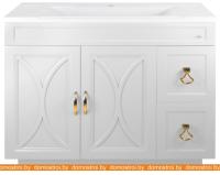 Тумба под умывальник Misty Амбра 80 П-Амб0080-011-2Я картинка