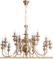 Подвесная люстра Arte Lamp Passoni A6097LM-15PB картинка