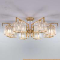 Потолочная люстра Евросвет April 10117/8 (золото/прозрачный хрусталь) картинка