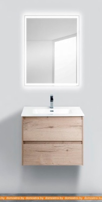 Тумба под умывальник BelBagno Kraft-600-2C-SO-RGB (rovere galifax bianco) фотография