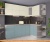 Кухня Интерлиния Мила Матте 1.5x2.3 А правая (слоновая кость-океан-опал светлый) фотография
