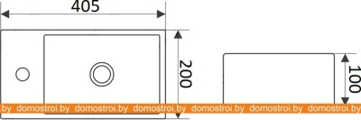 Умывальник CeramaLux N9048DR фотография
