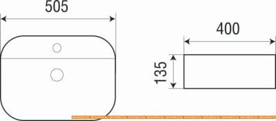 Умывальник WeltWasser Elbach 2231 фотография