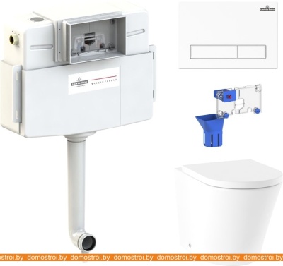 Унитаз Lavinia Boho Relfix Biore 5 в 1 87060229 (белый пластик) фотография