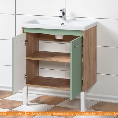 Тумба Акваль Мята 70 МЯТА.70.10.07.N под умывальник Como 70 фотография