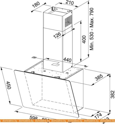 Вытяжка Franke Smart Vertical 2.0 FPJ 915 V BK/DG 330.0573.295 фотография