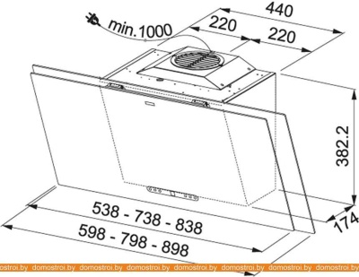 Вытяжка Franke Maris 2.0 FMA 2.0 907 BK 330.0550.059 фотография