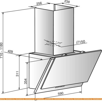 Вытяжка Elikor Жемчуг 60П-700-Е4Д (перламутровый/белый) фотография