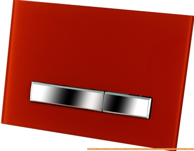 Кнопка для системы инсталляции Lavinia Boho Relfix 3805005R (красный) фотография