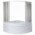 Шторка для ванной Bas Хатива 1450 Пластик фотография