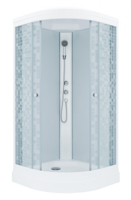 Душевая кабина Triton Стандарт А3 ДН4 100x100 мозаика фотография