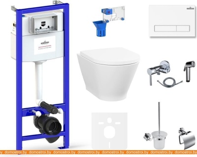 Унитаз Lavinia Boho Relfix Elegant Rimless 10 в 1 75110797 (белый пластик) фотография