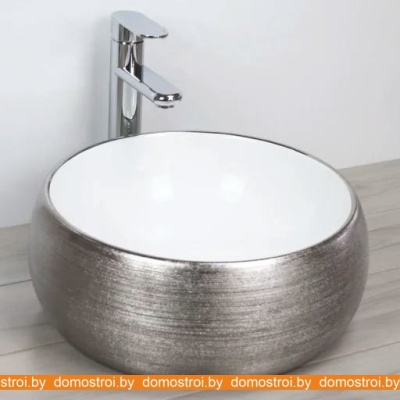 Умывальник Melana MLN-A373L-GSW (серебристый) фотография