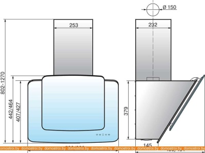 Вытяжка Elikor КВАРЦ 90П-1000-Е4Д (белый) фотография
