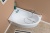 Акриловая ванна Aquanet Mia 140x80 левая фотография