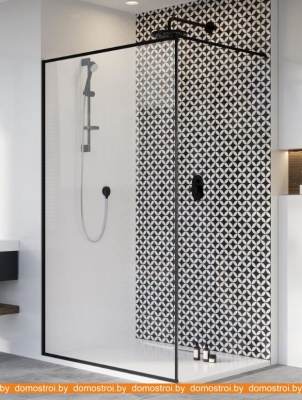 Душевая стенка Radaway Modo X Black II Frame 115 фотография