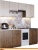 Кухня SV-Мебель Магнолия 1,7 (гикори темная/ гикори светлая) фотография