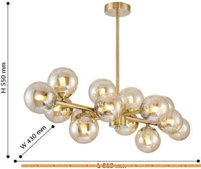 Подвесная люстра Favourite Varietas 2649-14P фотография