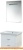 Тумба под умывальник Misty Калипсо 60 (белый, 2 ящика, подвесная) фотография