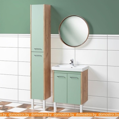 Тумба Акваль Мята 60 МЯТА.60.10.07.N под умывальник Moduo 60 фотография