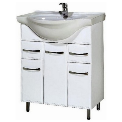 Тумба под умывальник Акваль Виола 75 [AV.01.75.00.N] фотография