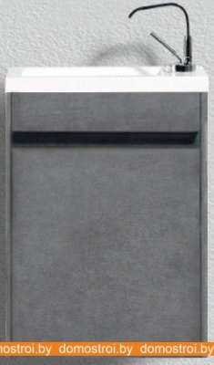 Тумба под умывальник BelBagno Pietra Mini-400-1A-SO-SCM-R (правый,stucco) фотография