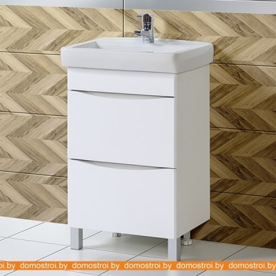 Тумба Акваль Верна 55 под умывальник Милан 55 фотография