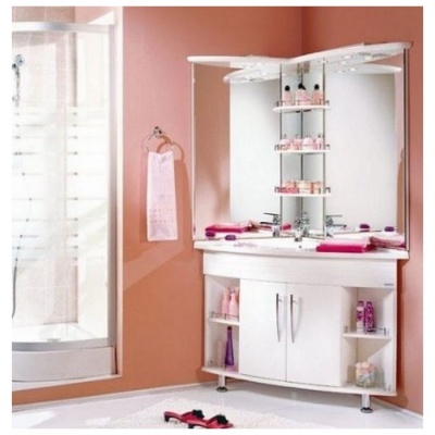 Зеркало Акватон Лас-Вегас L/R угловое фотография